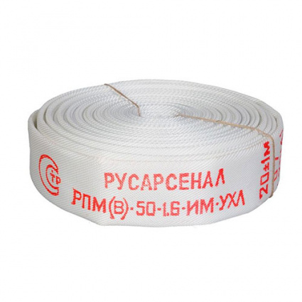 Купить рукав пожарный рпм(в)-50-1,6-и-ухл1 без головок